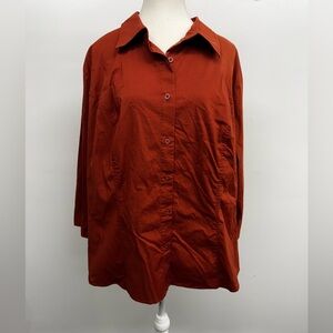 Apostrophe Terracotta Women's Shirt